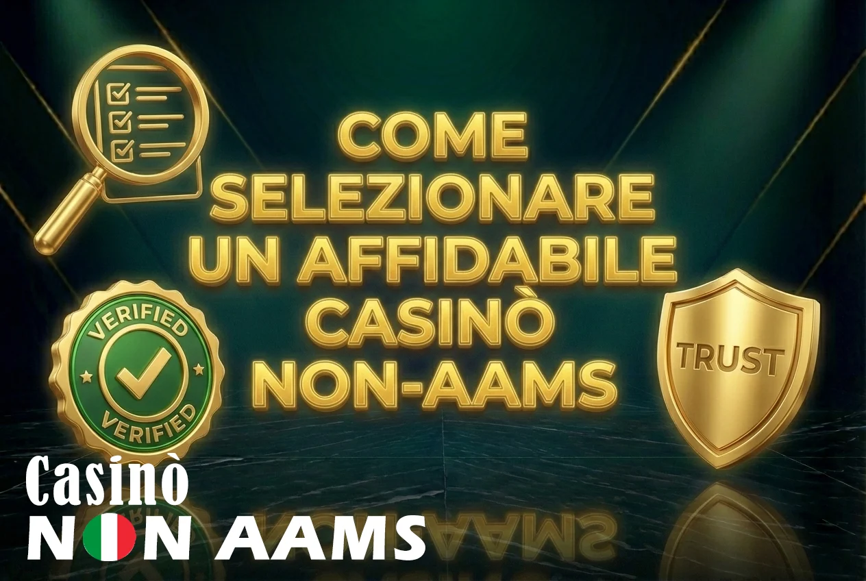 Come scegliere un casinò non AAMS affidabile e sicuro