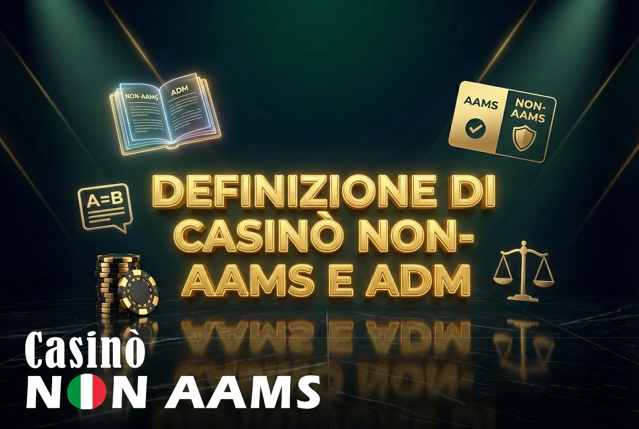 Definizione di casinò non AAMS e differenza